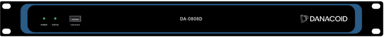 DA-0808D(8进8出数字音频处理器（DANTE版）)