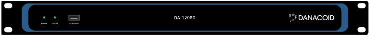 DA-1208D(12进8出数字音频处理器（DANTE版）)