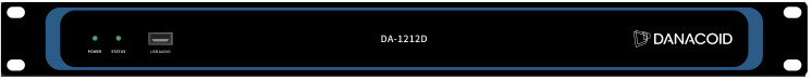DA-1212D(12进12出数字音频处理器（DANTE版）)